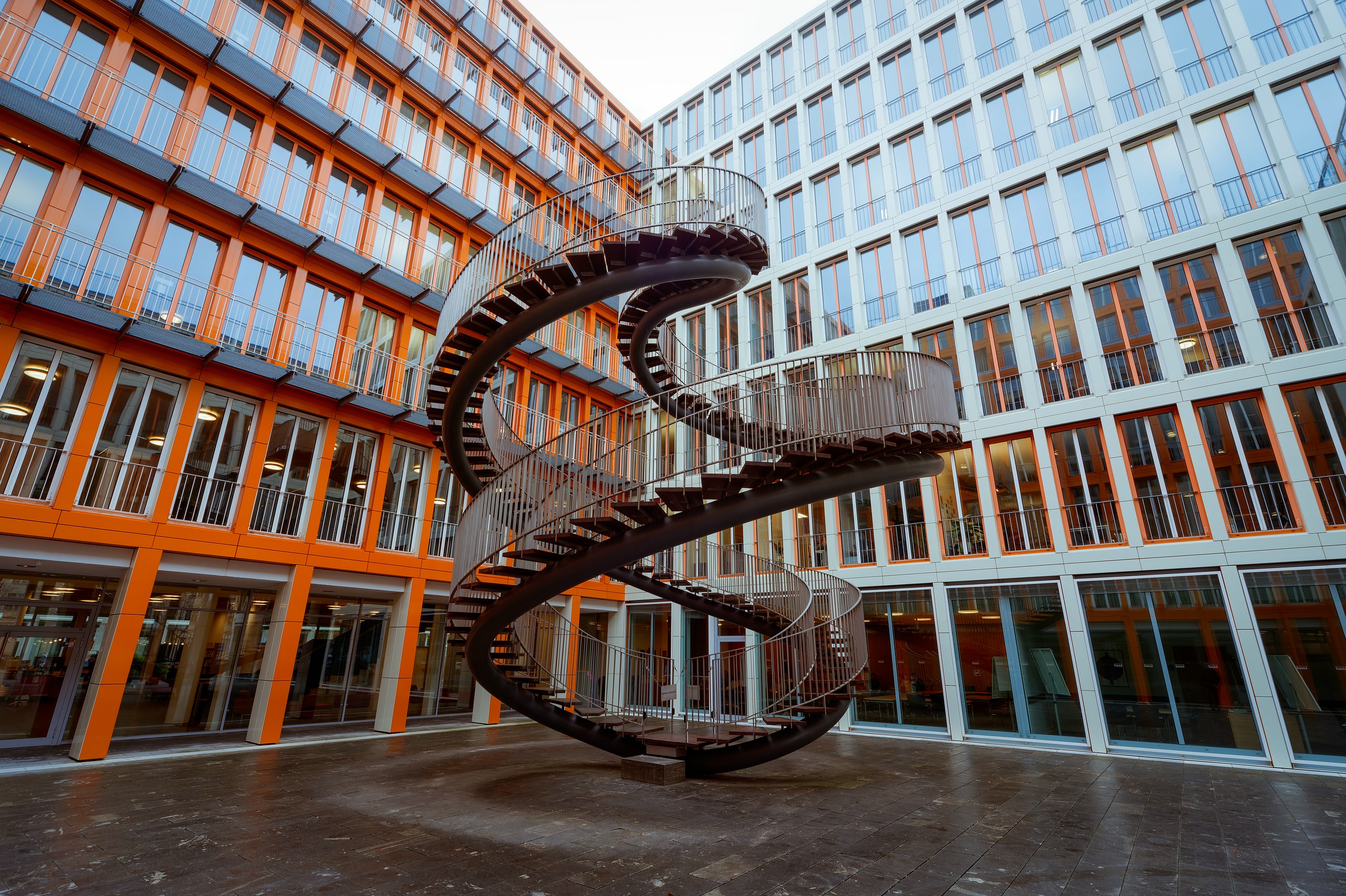 Die endlose Treppe in München